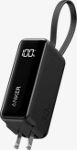 Banco de energía 3 en 1 con cable USB-C integrado - 30 W​​ 