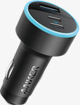67W Car Charger with USB-C and USB-A Ports