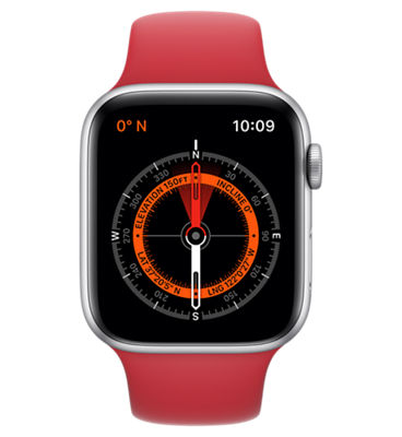 silver nike apple watch