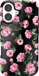 Floral Case with Magsafe for Apple iPhone 16 - Pink Rose