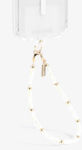 Beaded Phone Wristlet - Alpine Snow
