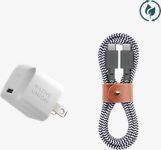 Cargador de carga rápida GaN de 30 W con cable USB-C a USB-C​​ 