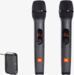 Two Wireless Microphones with Dongle Receiver