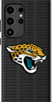 Funda con fondo de texto del equipo de la NFL con imán para el Galaxy S25 Ultra - Jacksonville Jaguars​​ 