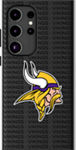 NFL Team Text Backdrop Case with Magnet for Galaxy S25 Ultra - Minnesota Vikings
