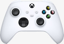 Control inalámbrico Xbox - Blanco robot​​ 