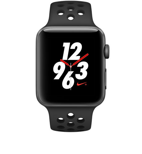 Apple Watch Series 3 Nike+ Aluminum 42mm Case - Sport Band ...