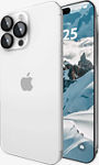 Protector de pantalla con lente anular de aluminio para iPhone 15 Pro y iPhone 15 Pro Max​​ 
