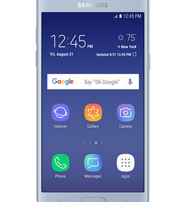 samsung galaxy j3 blue silver